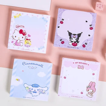 100Pages Armas Kuromi Märkmete Anime Sanrio Hello Kittys Cinnamoroll Kawaii Õpilane Cartoon Sõnum Raamat Märkus Pad Mänguasjad, Kingitused