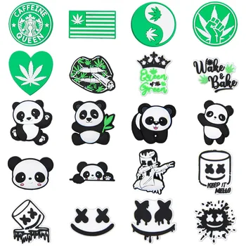 1TK PVC Cartoon Kinga Võlusid Kawaii Loomad jääkaru Panda Croc JIBZ Võlusid Silikoon Croc Tarvikud Kingitused