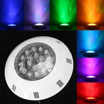7 Värvid 24V 18W LED RGB Veealune Basseini Ere Valgus /Remote Control