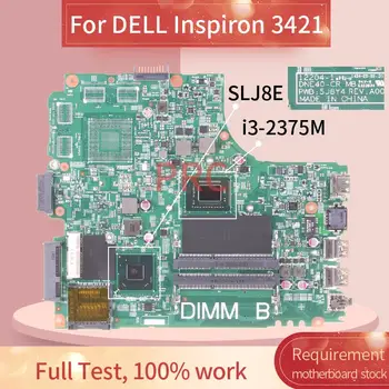 CN-07GDDC 07GDDC DELL Inspiron 14R 3421 5421 all I3-2375M Sülearvuti Emaplaadi 12204-1 SR0U4 DDR3 Sülearvuti emaplaadi