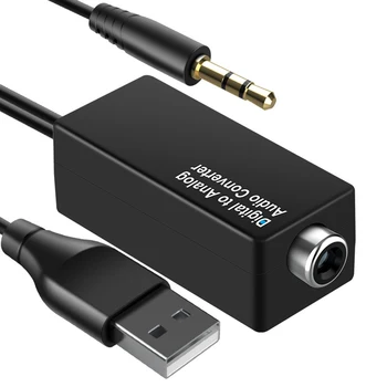 D15 DAC-Digital Optiline Fiiberkaabel/Coaxial Analog Adapter HiFi USB Audio Converter-Smart TV-Network Set-top Box