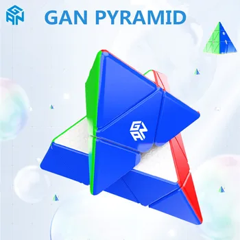 [ECube] GAN Püramiid Magnet Magic Speed Cube Kleebised Professionaalne Puzzle Mänguasjad, Laste Kingitused GAN Pyraminx