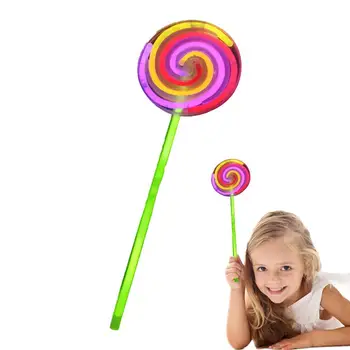 Kerge Kuni Ketramine Lollipop Võlukepp Halloween Asjade Ketramine Lollipop Mänguasi Lastele Tüdrukud Süttib Keerlevad Mänguasjad Lastele