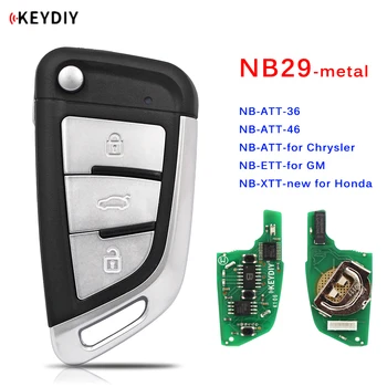 KEYDIY 3 Nuppu, Multi-funktsionaalne pult NB29 Metallist Nupp KD900 URG200 KD-X2 Kõik Funktsioonid, mis Ühel