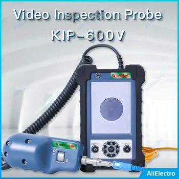 KIP-600V Video Kontrolli Sondi FedEx 400X fiiberoptiliste Kontrolli Sondi fiiberoptiliste Inspektor Mikroskoobi APC UPC nõuanded tasuta laeva