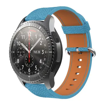 Klassikaline Luksus Nahast Rihmad Watchband Käepaela Samsung Käik S3/Huawei Jaoks Vaata GT 46 mm/Amazfit GTR 47mm Smart Wriststrap