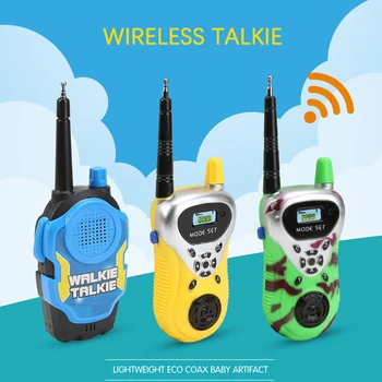 Lapsed Walkie Talkie Kaasaskantavad Elektrilised Tugevat ja Selget Valikut Kahe Teed Raadiojaama Comunicador HF Transiiver Lapse Interaktiivne Mänguasi