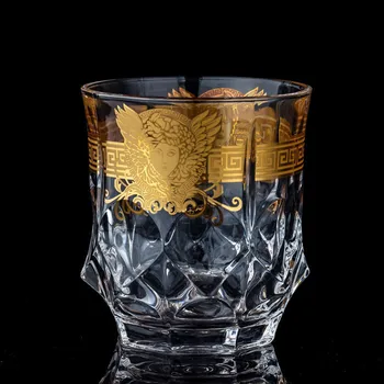 Loominguline klaasi viski klaas Medusa värvitud kuld head veini klaasi välis-veini klaas multifunktsionaalne õlle klaas vett, klaas
