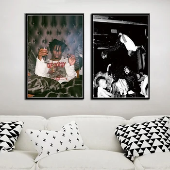 Playboi Carti Popmuusika Album Hip Hop Rap Star Art Maali Canvas Poster Seina Home Decor Hight Kvaliteeti Home Decor Raamita