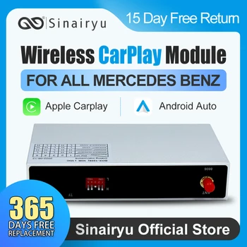 Sinairyu Traadita Apple Carplay Jaoks Mercedes Benz W205 W203 W211 W212 A B C CL E G GL ML SL-Klassi Android Auto Kasti Tarvikud