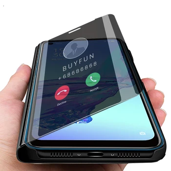 smart mirror kaitsev klapp telefoni kaas oppo a53 a 53 53 a 6.5